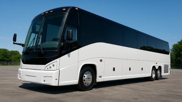 Exterior of Brownsburg Party Bus Company's 40 Passenger Party Bus in Brownsburg