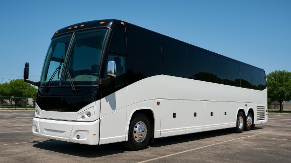 Exterior of Indiana Party Bus Company's 50 Passenger Party Bus in Indiana