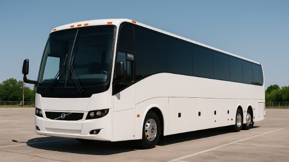 Exterior of Indiana Party Bus Company's ADA Charter Bus in Indiana