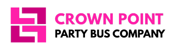 crown point party bus company logo