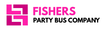 fishers party bus company logo
