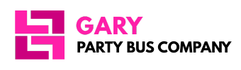 gary party bus company logo