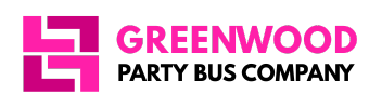 greenwood party bus company logo