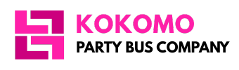 kokomo party bus company logo