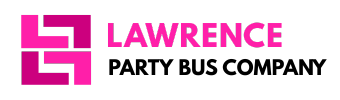 lawrence party bus company logo