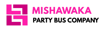 mishawaka party bus company logo