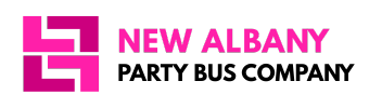 new albany party bus company logo