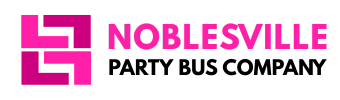 noblesville party bus company logo