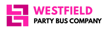 westfield party bus company logo